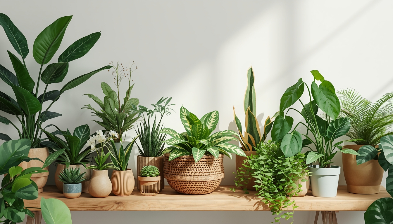 Indoor plants collection at Klozarinphral