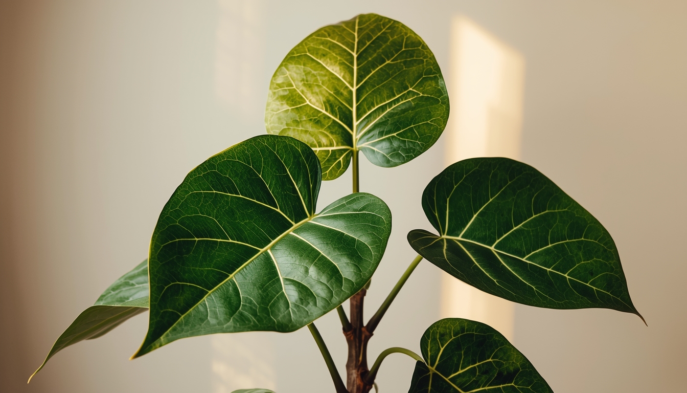 Fiddle Leaf Fig indoor plant at Klozarinphral
